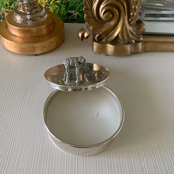 Pottery barn elephant candle pot - Picture 3 of 13